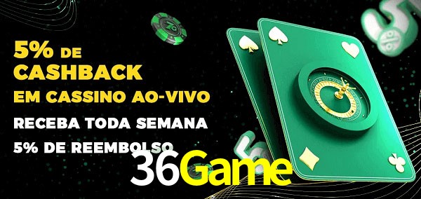 Promoções do cassino ao Vivo 36Game